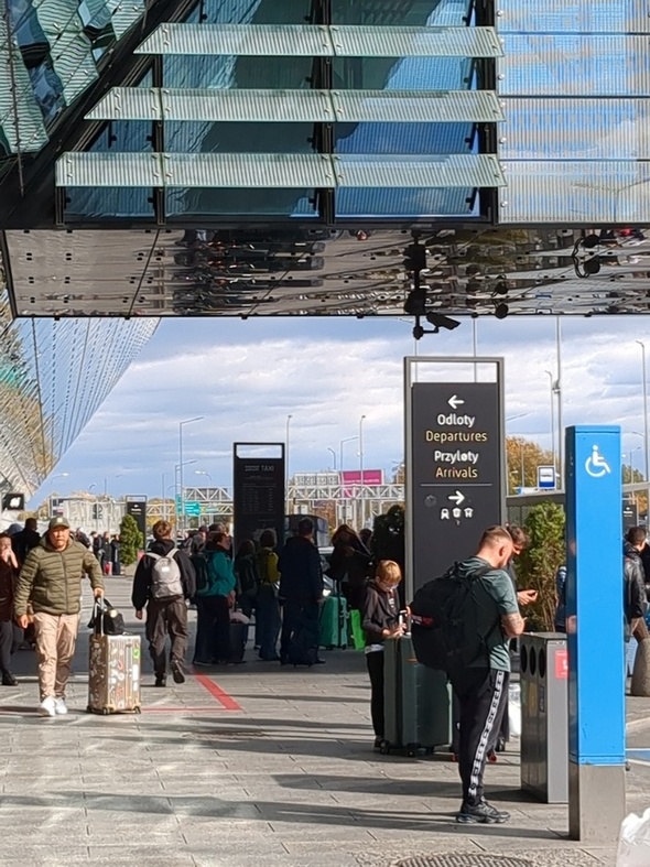 Und schon wieder weg.