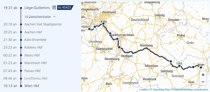 Aachen/Köln/Koblenz/Mainz/Mannheim/Passau/Linz
