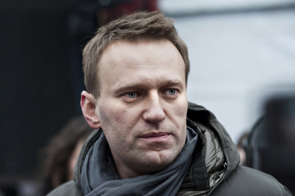 Alexei Navalny - bold and brave in the face of petty evil.